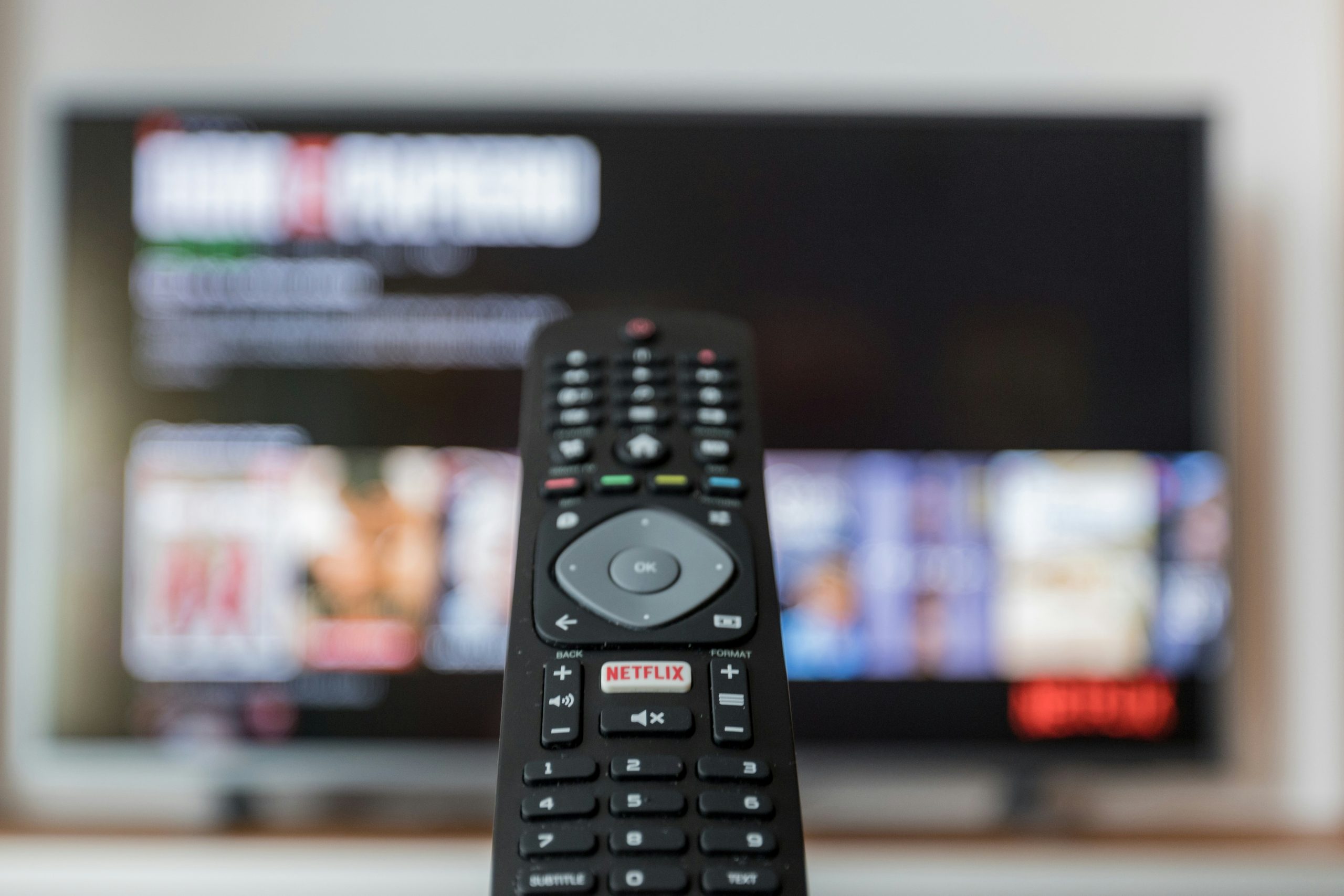 watching TV